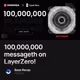 100,000,000 messageth on LayerZero!