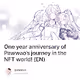 One year anniversary of Pawwaos journey in the NFT world EN