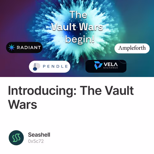 Introducing: The Vault Wars