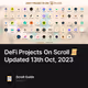 DeFi Projects On Scroll 📜 Updated 13th Oct, 2023