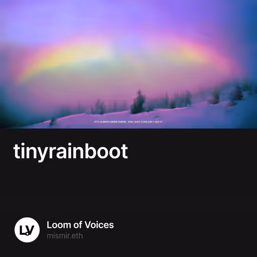 tinyrainboot