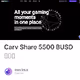 Carv Share 5500 BUSD 手慢无