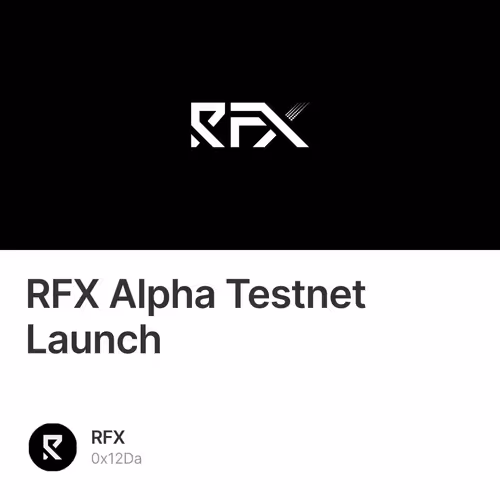 RFX Alpha Testnet Launch