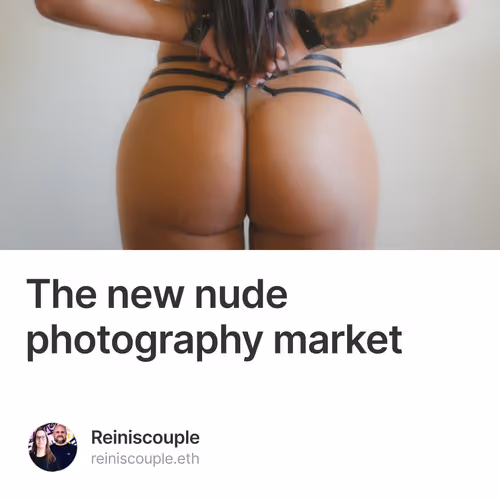 The new nude photography market