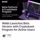 Walbi Launches Beta Version with Cryptoback Program for Active Users