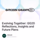Evolving Together: GG20 Reflections, Insights and Future Plans