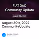 August 30th 2022 Community Update