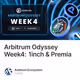 Arbitrum Odyssey Week4: 1inch & Premia