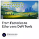 From Factories to Ethereans DeFi Tools