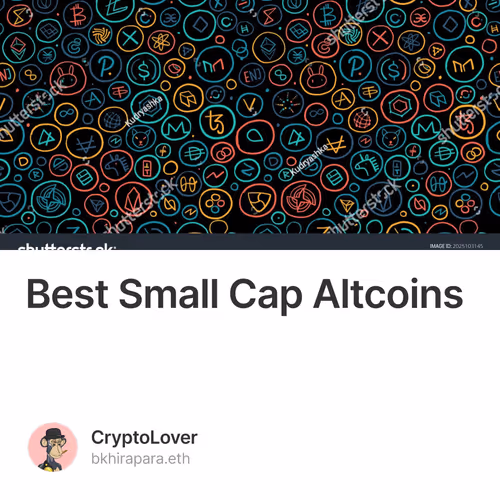 Best Small Cap Altcoins