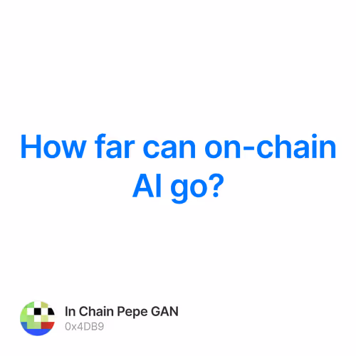 How far can on-chain AI go?