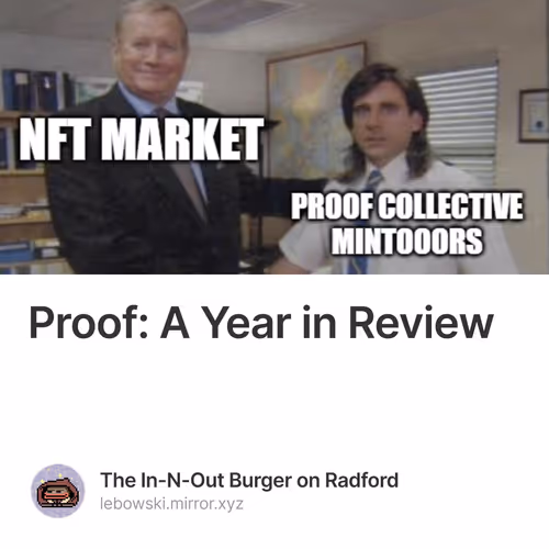 Proof: A Year in Review