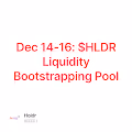 Dec 14-16: $HLDR Liquidity Bootstrapping Pool