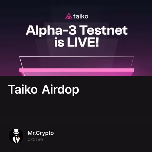 Taiko Airdop