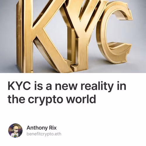 KYC is a new reality in the crypto world