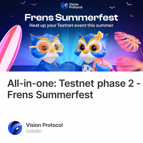 All-in-one: Testnet phase 2 - Frens Summerfest