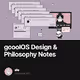 gooolOS Design & Philosophy Notes