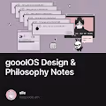gooolOS Design & Philosophy Notes