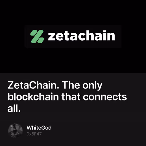 ZetaChain. The only blockchain that connects all.