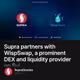 Supra partners with WispSwap, a prominent DEX and liquidity provider on Sui