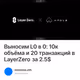 Выносим L0 в 0: 10к объёма и 20 транзакций в LayerZero за 2.5$