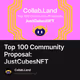 Top 100 Community Proposal: JustCubesNFT