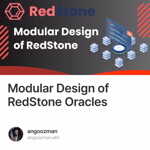 Modular Design of RedStone Oracles