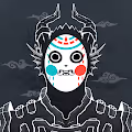 Holo Mask  White & Black