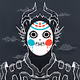 Holo Mask  White & Black