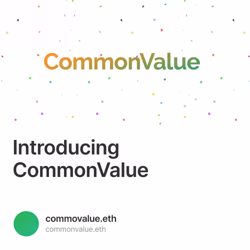 Introducing CommonValue