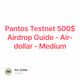 Pantos Testnet 500$ Airdrop Guide - Air-dollar - Medium
