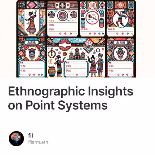 Ethnographic Insights on Point Systems
