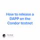 How to release a DAPP on the Condor testnet