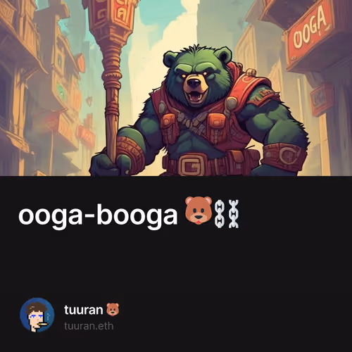 ooga-booga 🐻⛓️