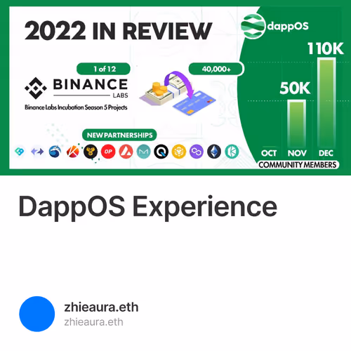 DappOS Experience