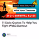 11 Stoic Quotes To Help You Fight Web3 Burnout