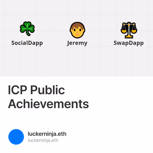 ICP Public Achievements