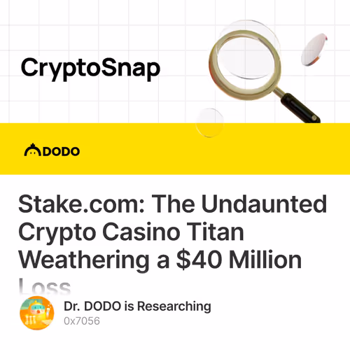 Stake.com: The Undaunted Crypto Casino Titan Weathering a $40 Million Loss