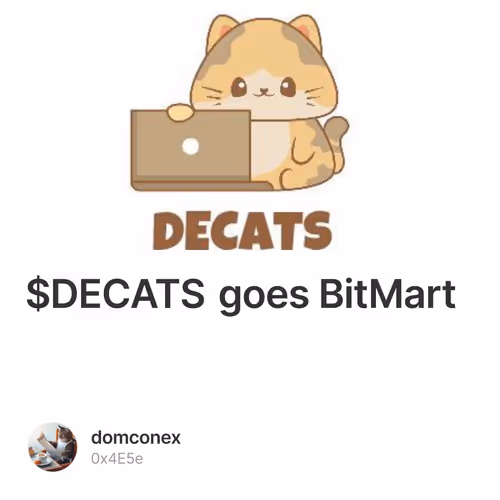$DECATS goes BitMart