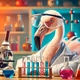 Flamingo Scientist