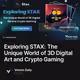 Exploring STAX: The Unique World of 3D Digital Art and Crypto Gaming