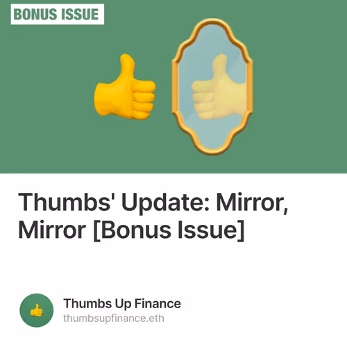 Thumbs' Update: Mirror, Mirror [Bonus Issue]