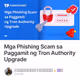 Mga Phishing Scam sa Paggamit ng Tron Authority Upgrade