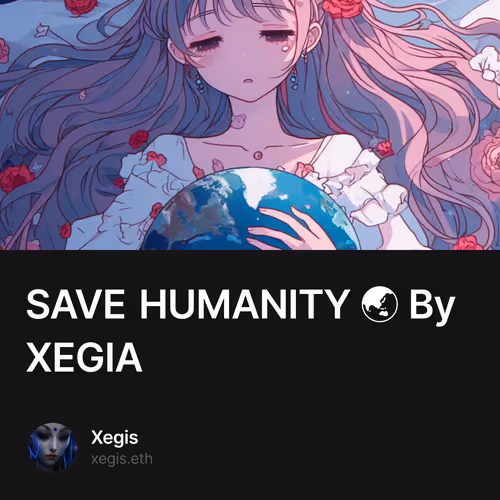 SAVE HUMANITY 🌏 By XEGIA