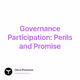 Governance Participation: Perils and Promise