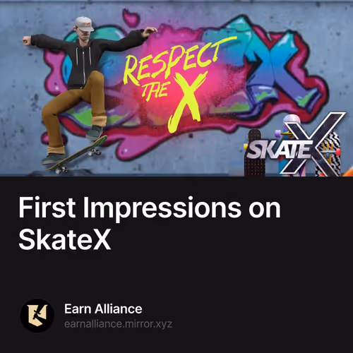 First Impressions on SkateX