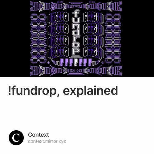 !fundrop, explained