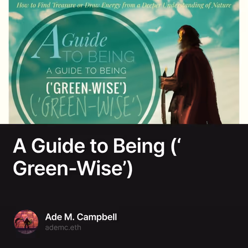 A Guide to Being (‘Green-Wise’)