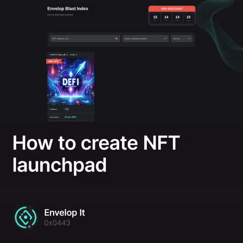 How to create NFT launchpad