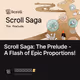 Scroll Saga: The Prelude - A Flash of Epic Proportions!